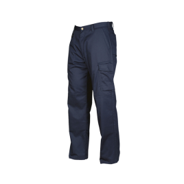 Pantalón Poplin Cargo Azul